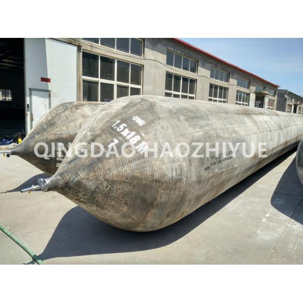 Rubber Boat Lifting Airbags Cord Fabric 0.05Mpa Marine Salvage Air Lift Bags