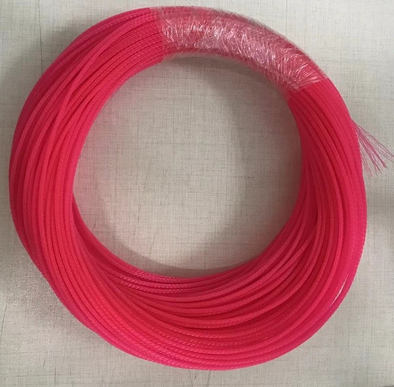 UL VW-1 expandable braided polyester sleeving For Cable Protection