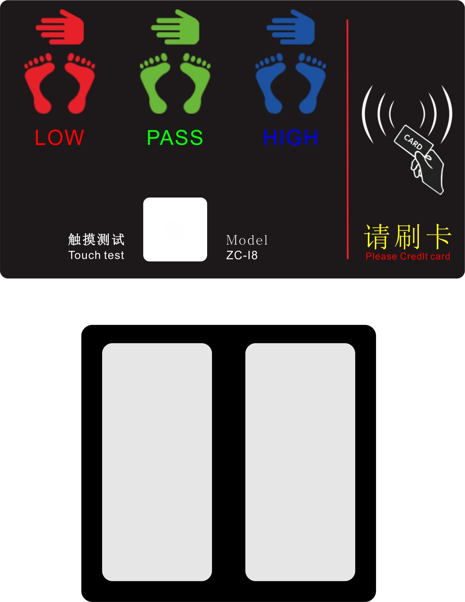 Buy cheap ID ESD Access Control System Automatic Turnstile With Card Reader product