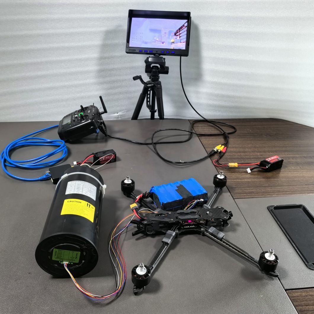 30-40km 0.25mm Low Latency Drone Optical Fiber for High Efficiency Wired Image Transmission Fpv Drone Anti-Interference