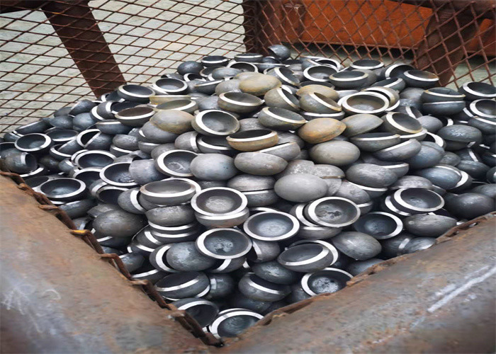Rolled Carbon Steel Threaded Pipe Fittings Varnish Painted