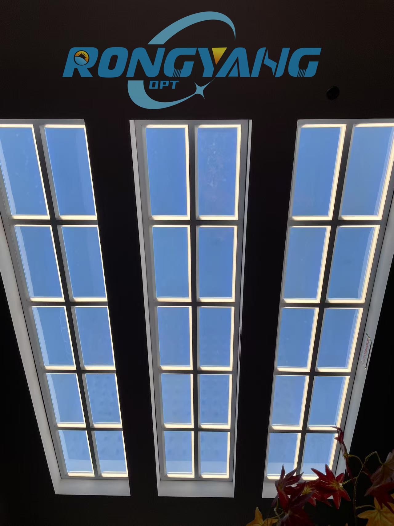 Ultra Thin 36mm 120 Degree Light Orientation Artificial LED Skylight No Blue Light Flicker Long Lifespan