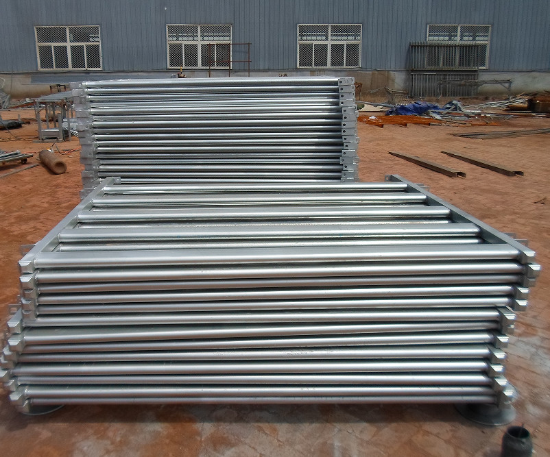 Australia Hot dipped galvanized 1.8m height livestock steel horse fence panels