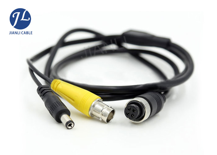 Dc Power Male And Female Connector Bnc Rca Cable For Cctv Security Camera