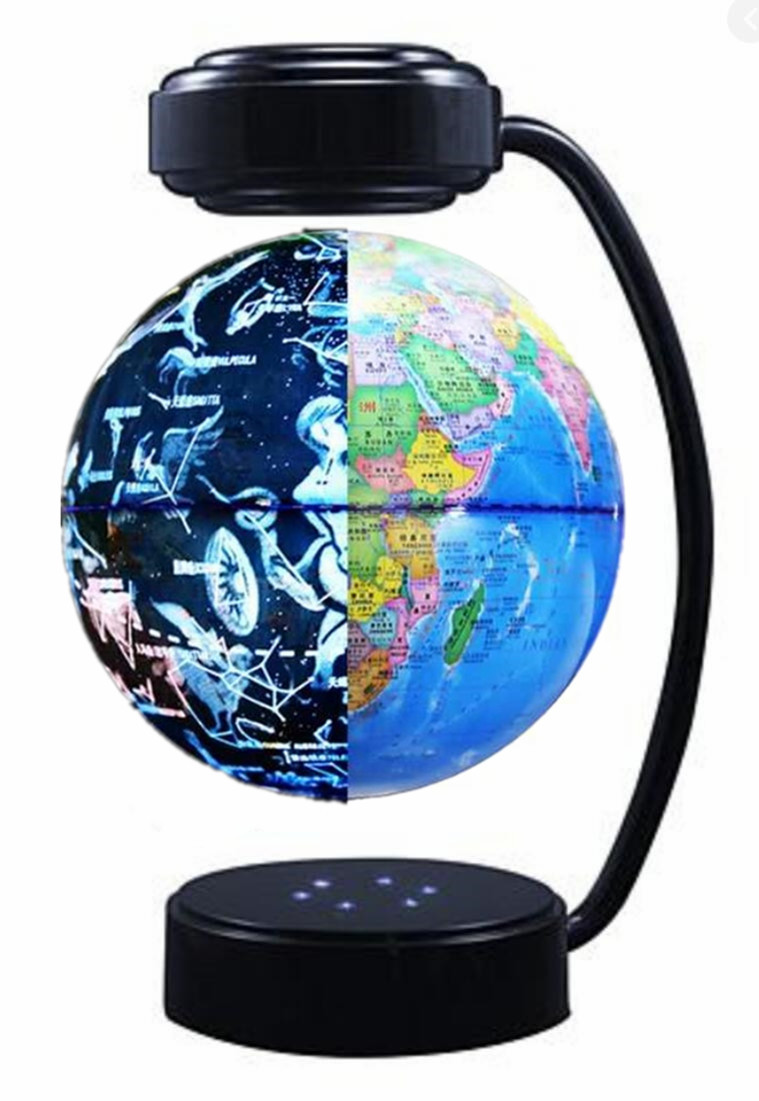 Magnetic LEVITATING floating Illuminated Constellations Globe