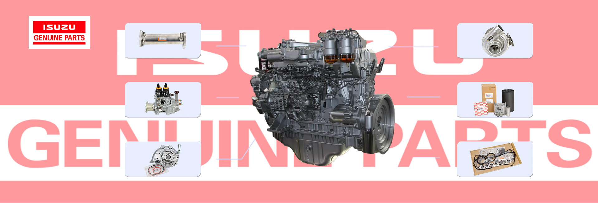 CX130B Isuzu 4JJ1 Parts Crankshaft bearing STD 8-97387964-0 8973879640 897387-9640
