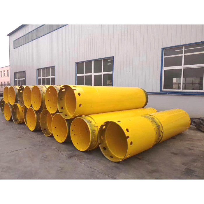 Double Wall Casing Series Pipe Tube For Piling Rig Drilling Rig Piling Industry Bore Hole