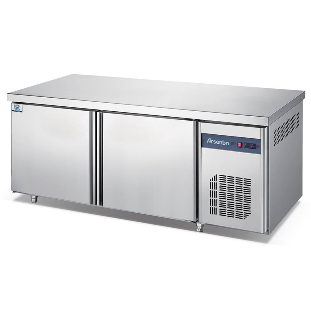 210W SS304 Commercial Worktop Freezer , Stable Under Counter Cooler Commercial