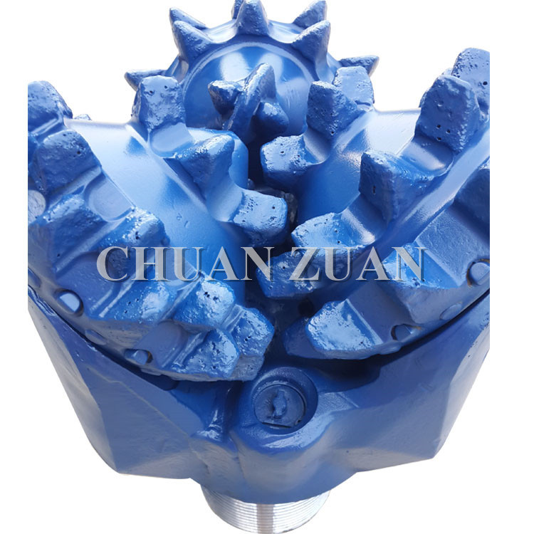 factory new 12 1/4inch steel tooth tricone roller cone rock drill bit for well drilling with good quality