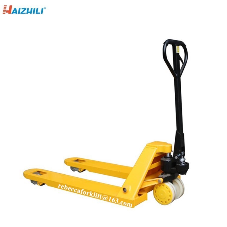 5 Ton Hydraulic Pallet Truck With Fully Sealed Galvanized Hydraulic Unit Housing