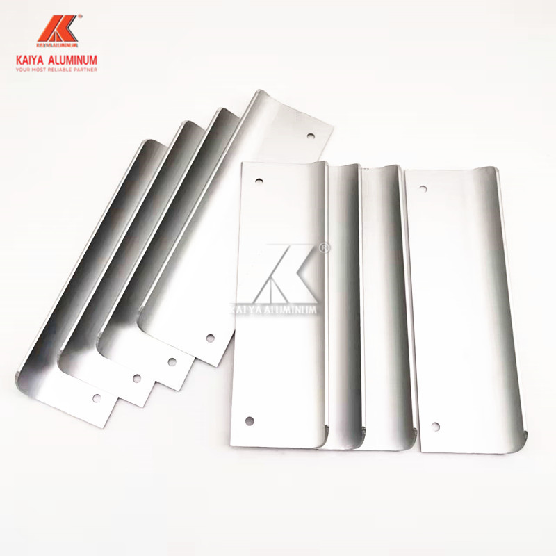 Window Venetian Blind Slats Roller Shutter Profile Extrusion Aluminium 6060 T5 With Cnc Holes