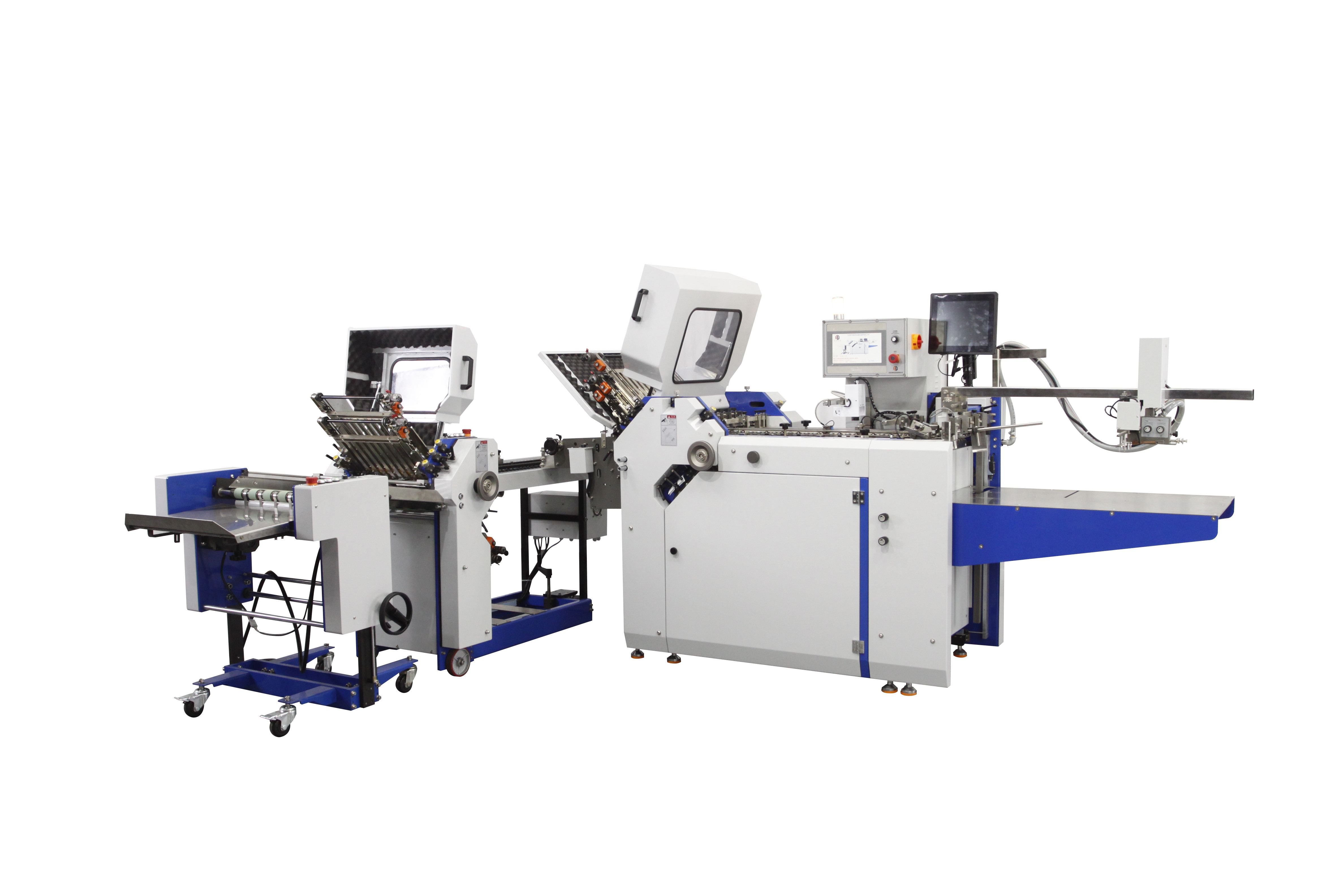 4.2KW Large Format Pharmaceutical Leaflet Folding Machine With Belt Driving 300gsm