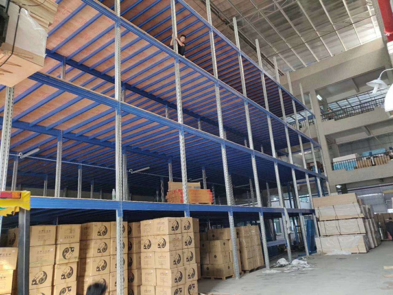 2 Layers Mezzanine Storage Solutions For Motorcycle