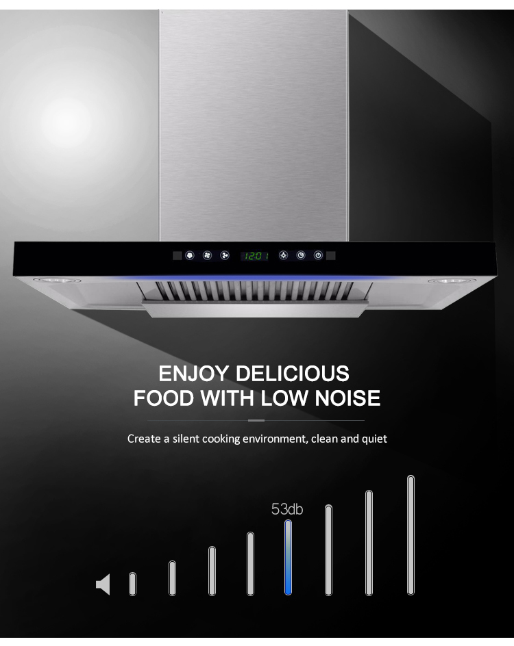 80cm Cooker Commercial Exhaust Hood Smoke Extractor