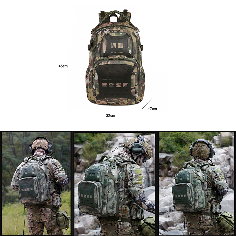 40L Tactical Sport Backpack Water Repellent Multifunctional Mountaineering Hunting bags
