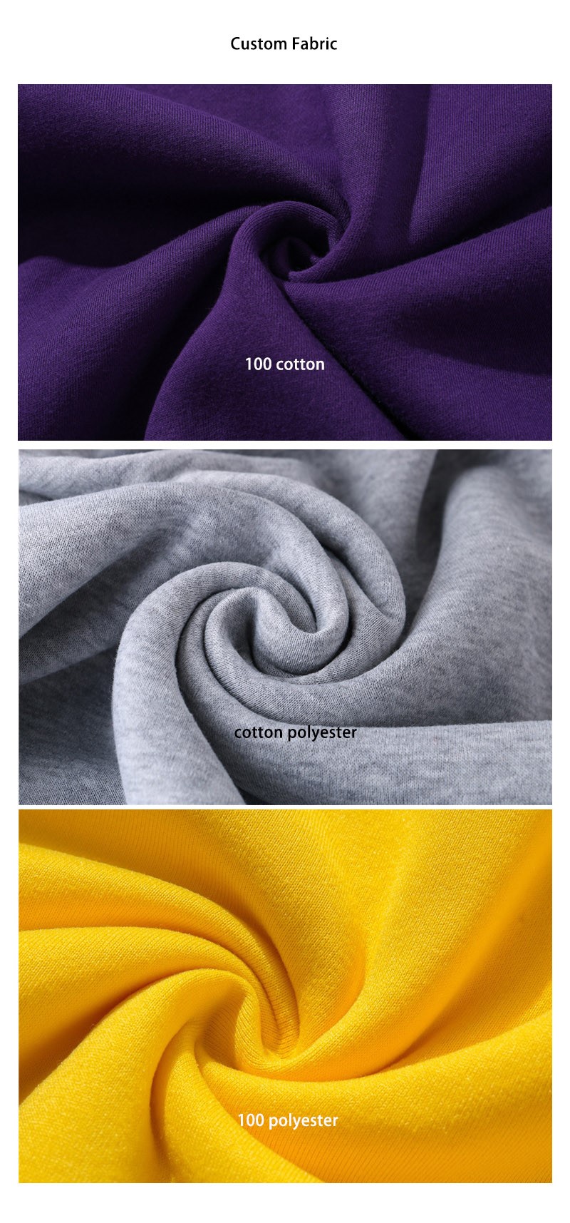 OEM Oversized Cotton Sweatshirt , Breathable Polyester Cotton Hoodies