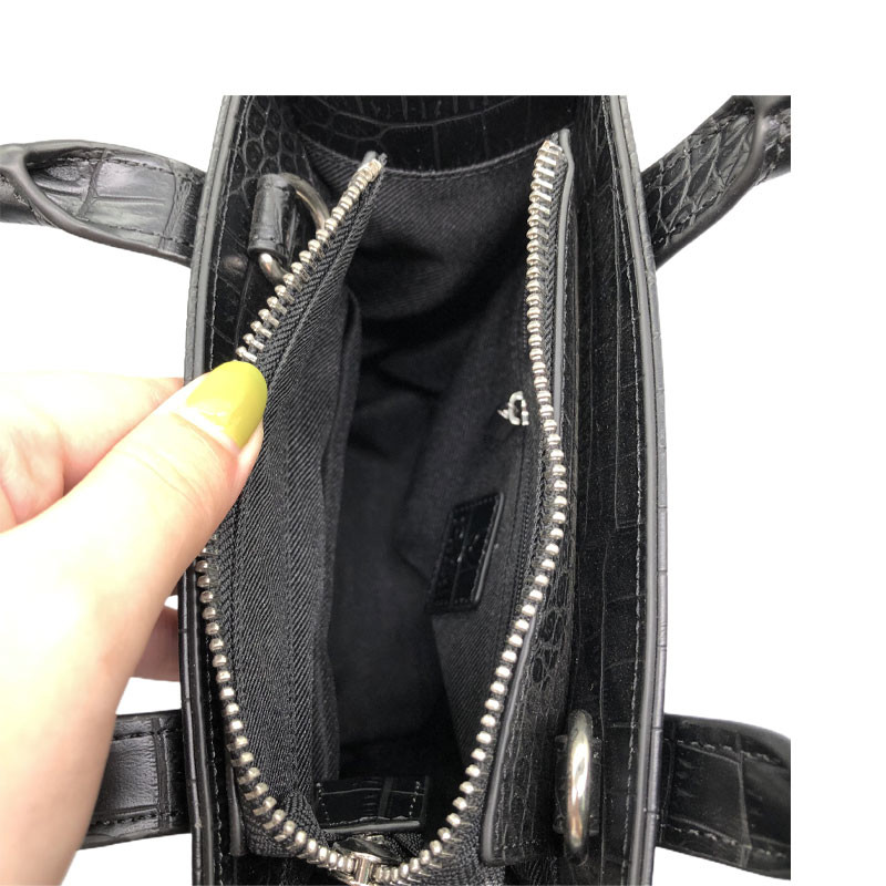 Real Leather Ladies Hand Bags Black Women Leather Tote Handbag