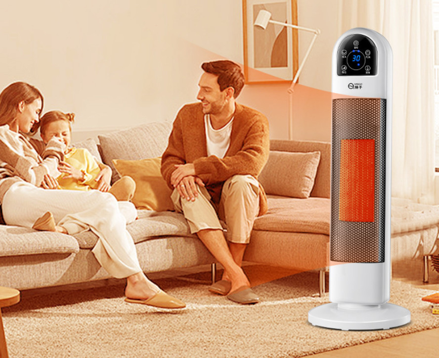 New Fast Heating Tower Heater Household Silent Electric Heater Bathroom Heater