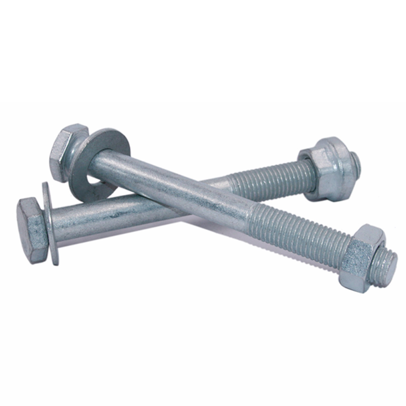 Galvanized and Powder Coated W Beam Highway Guardrail Steel Guardrail Accessories Bolt And Nut