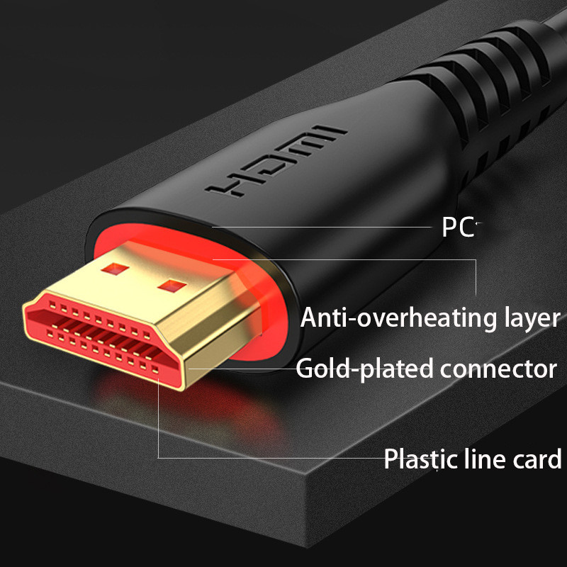 HDMI HD Customized Cable Assembling 4k TV Computer Monitor Cable