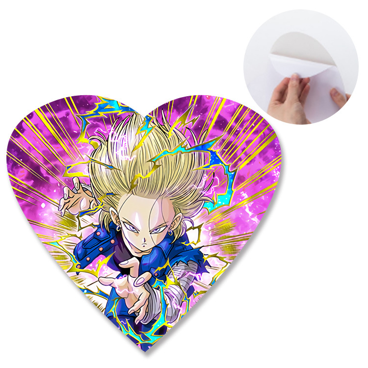 Self - Adhesive Kids 3D Lenticular Stickers / Holographic Sticker Printing Flip Effect
