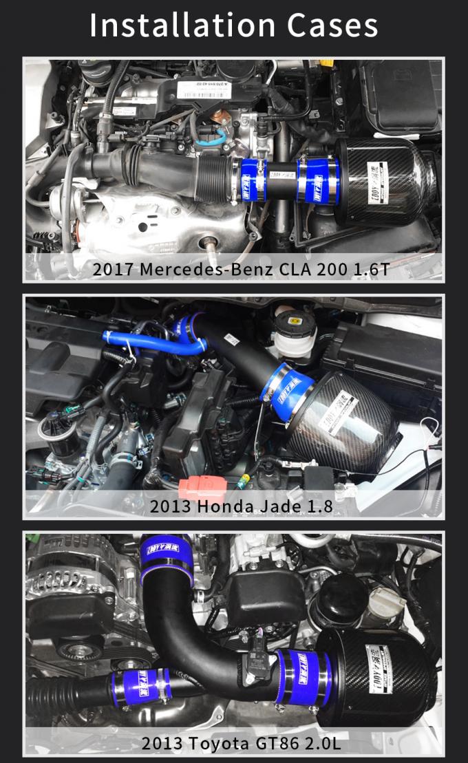 EDDYSTAR Aluminum Carbon Fiber Air Intake High Efficiency For GT86 4