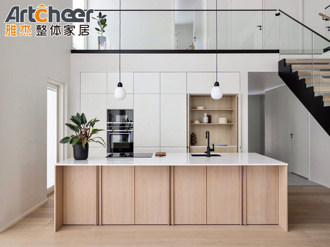 Modular Kitchen Cabinets for Small Kitchen Room Solid Wood Storage Cabinet Design