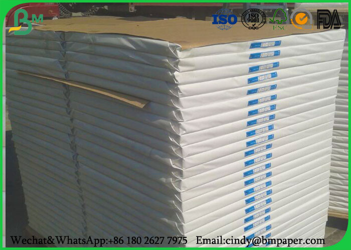 600 * 900mm 80gsm 90gsm Glossy Coated Paper Sheet For Printing Exercise Book