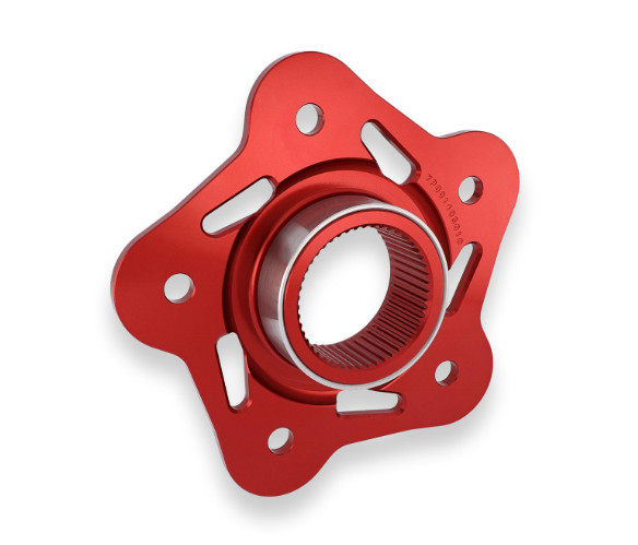 Micro Machining Precision Turned Components , Cnc Turning Services Racing Rear Sprocket Flange