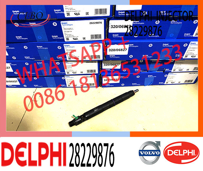 Genuine Common Rail Injector 28229876 320/06827 32006827 For JCB