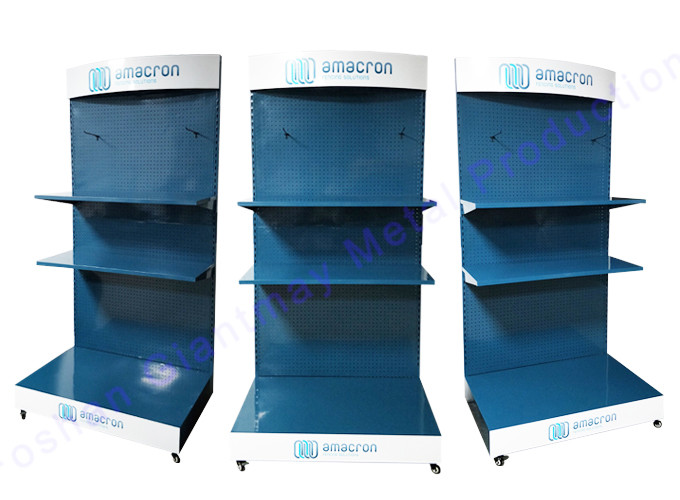 Metal Gondola Hanging Product Rack Iron Display Stand