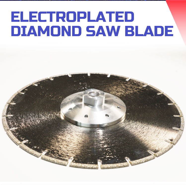 Diamond Tools 350mm Electroplated Diamond Saw Blade for Granite Marble Stone Cutting