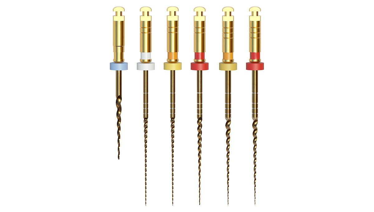 Rotary files New launching  NITI Gold T-Pro assorted size