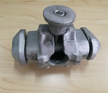 Container Twist Lock Steel Horizontal Connector 10ft Hot Dip Galvanized 4.8KGS for Container Connection