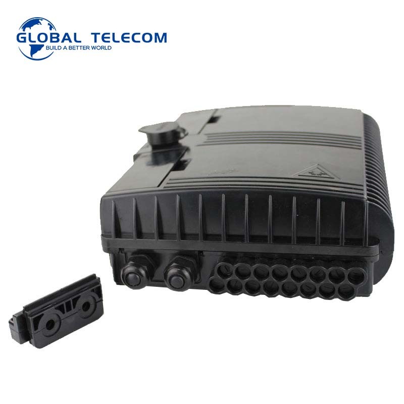 IP65 Fiber Optic Distribution Box , outdoor 16 core Fiber Nap Box