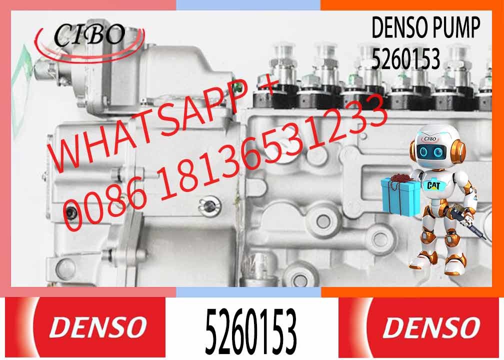 High Quality Diesel Engine Fuel Injection Pump 6PH111A 5260153 for Cu mm ins 6L L375 QSL8.9 Diesel Engine