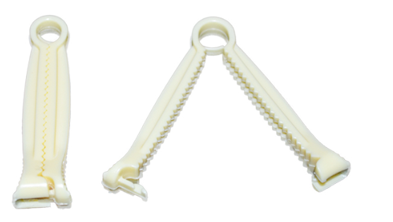 Surgery Umbilical Cord Clamps Disposable Medical Instruments