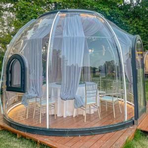 Buy cheap Soundproof Dome Tents Transparent Winter Hotel Dome Geodesic Igloo PC Dome Tent product