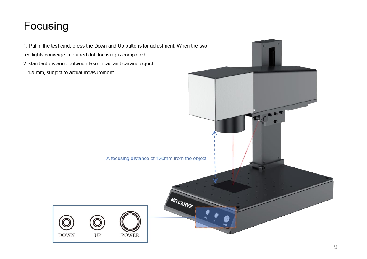 Precision Fiber Optic Marking DAJA M1pro Laser Engraving Machine for Metal Nameplate