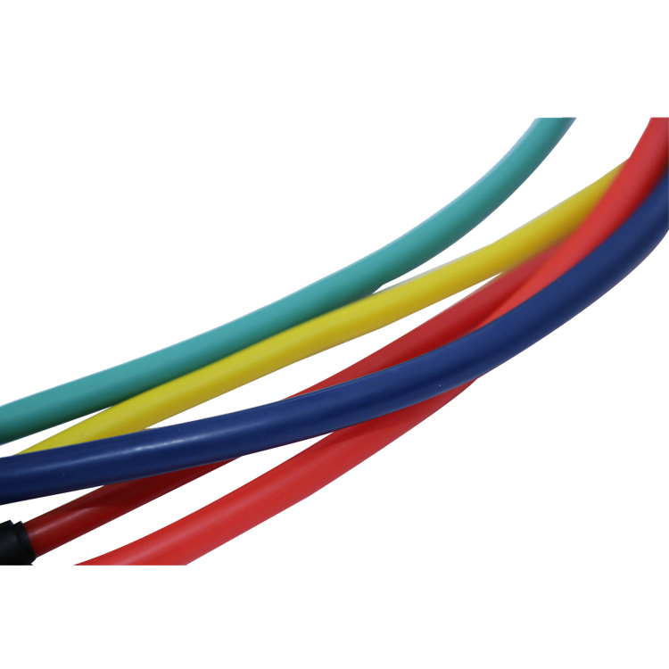 Latex Tube 1.2m adjustable resistance band set With Workout Handles
