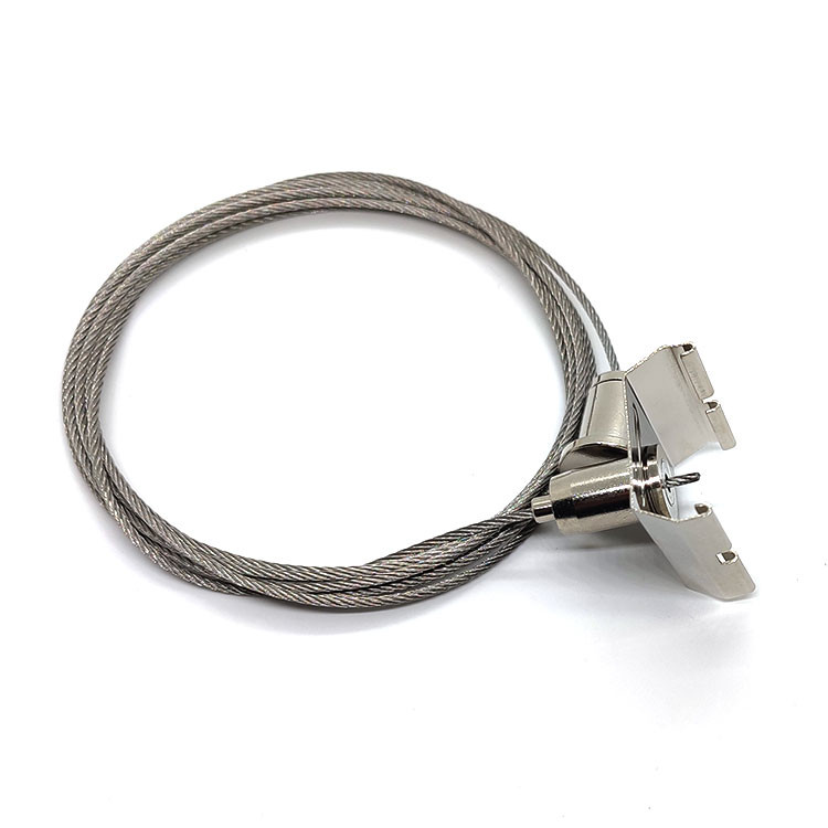 Wire Cable Gripper Suspension Kit With Aluminum Panel Clip For XTSC Track