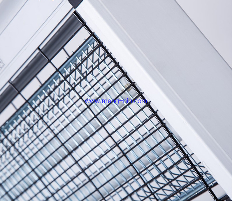 High Voltage Sturdy ABS side board indoor home Insect Killer Fluorescent Lamp with 40W UVA Tube Alu. Frame