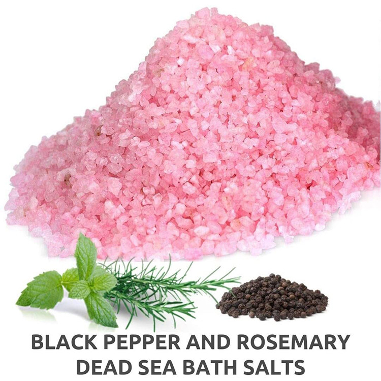 Aromatherapy Scented Relaxing Bath Salts Natural Hemp Sea Soak Salt Gift Set