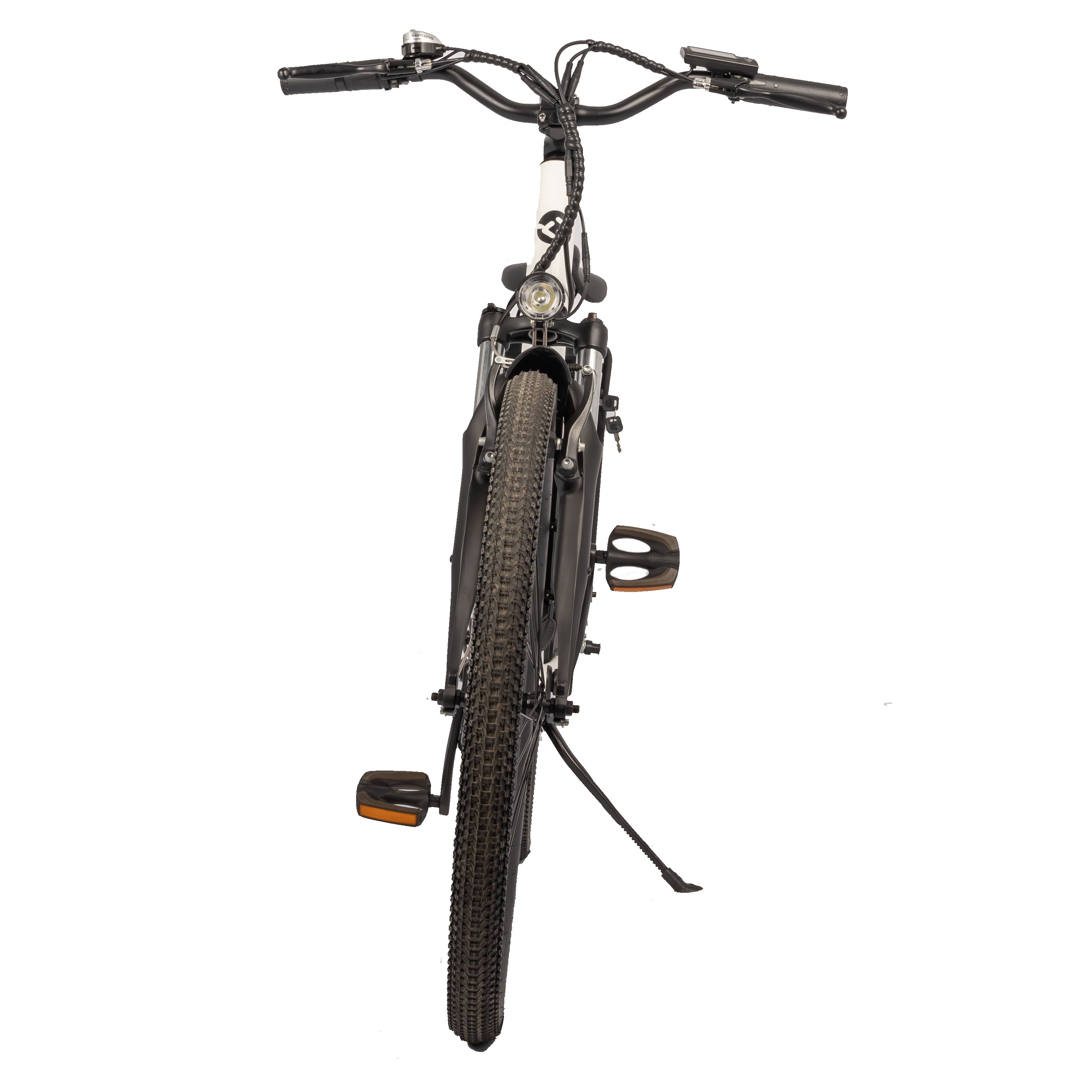 DOMANCA 750w Lady Electric Bike Sensor Smart Type and 18 Speed Gears for City Riding