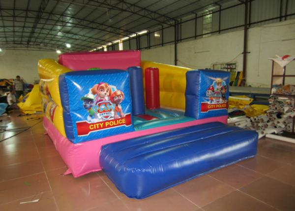Quality Durable Custom Made Inflatables Bounce House Slide Combo Digitally Printing 4 X 3 X 2.2m for sale