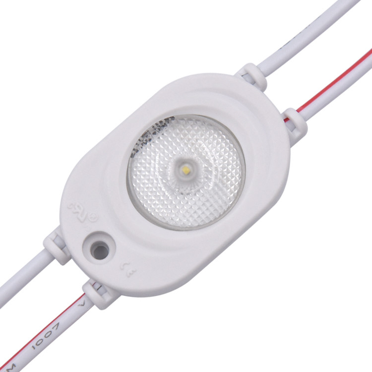 SMD2835 1 LED Module With 180 Degree Lens For 50-100mm Depth Light Boxes And Channel Letters