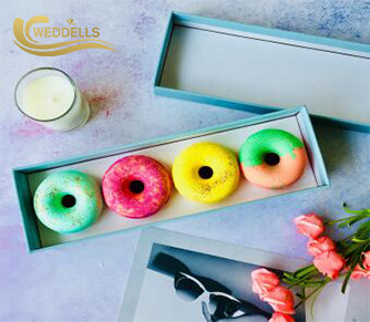 Donuts Shaped Custom Bath Bombs SLS Free Sample Fee Available FDA Approval