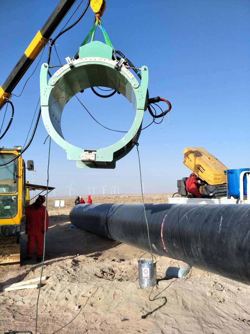 Medium Frequency Heating Tractor Paywelder for Fast Pipeline Construction