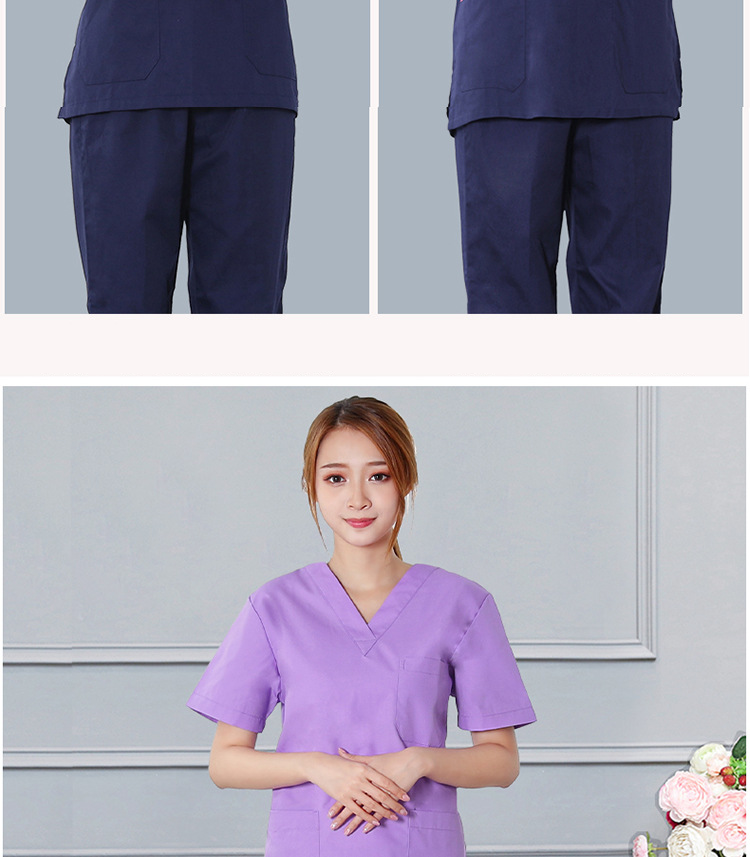 7 Days Sample Order Support Doctor Uniform Medical Scrubs for Women in White Dress