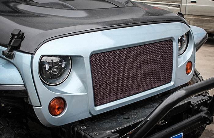 Rugged Ridge Spartan Grille System for Jeep Wrangler & Wrangler Unlimited JK 2007-2017